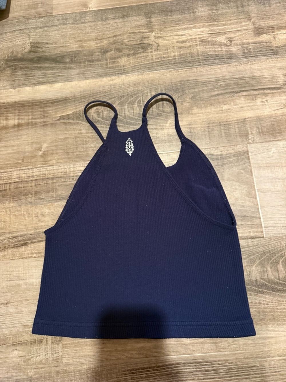 Free People Movement Navy Blue Ribbed Tank - Picture 3 of 5